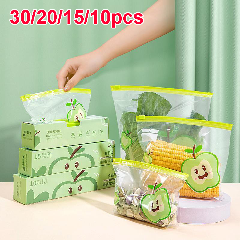 Reusable Zip Bag - Wielorazowe torby strunowe z zamkiem błyskawicznym,