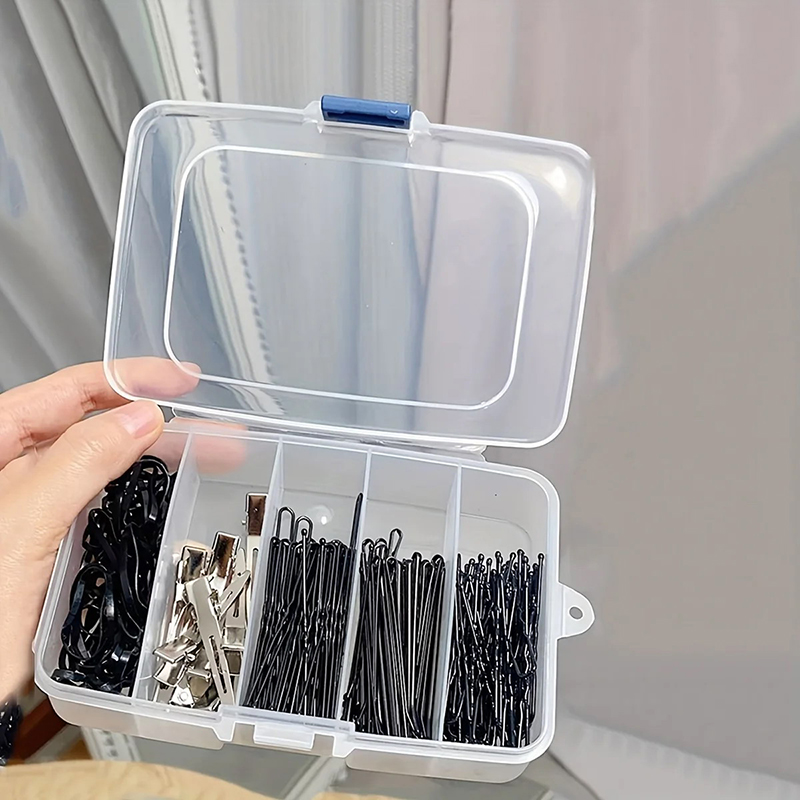 Accessories Travel Jewelry Box - Nowy【Przezroczysty 5/6-komorowy przenośny plastikowy organizer na