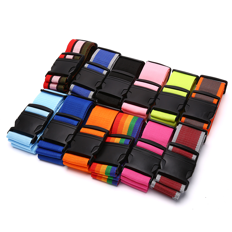 Travel Accessories Luggage Straps - Bagaż podróżny pasek regulowany blokada hasła