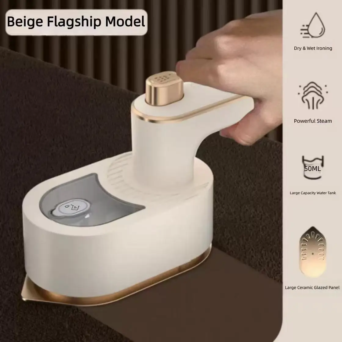 Portable Steamer Clothes - Ręczny parowy steamer do ubrań, żelazko