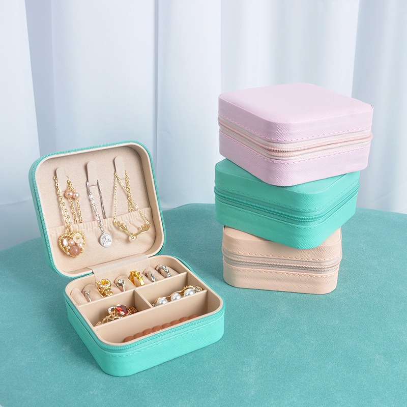 Accessories Travel Jewelry Box - Kolorowe, proste i wygodne pudełko do