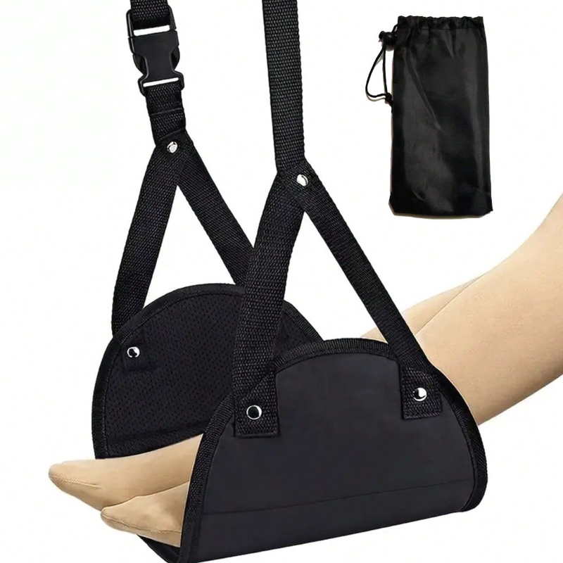 Travel Accessories For Train - Przenośny, regulowany hamak na nogi do