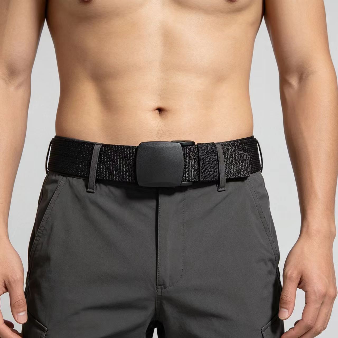 Money Belt Hidden - Męski pas podróżny antykradzieżowy z ukrytą