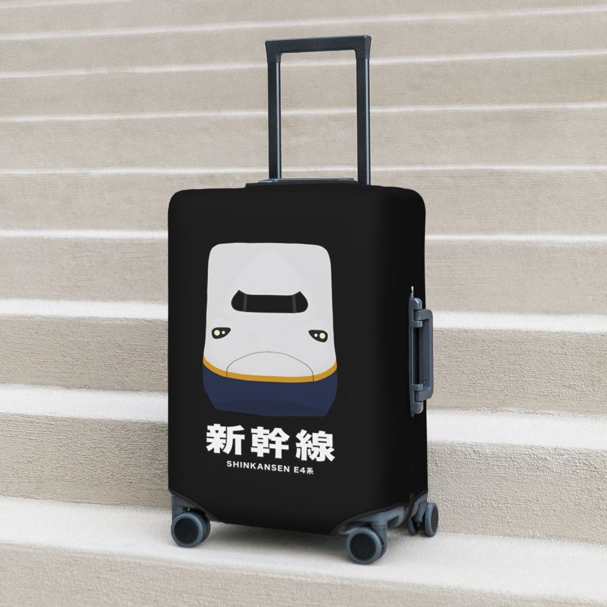 Travel Accessories For Train - Pokrowiec na walizkę z motywem pociągu