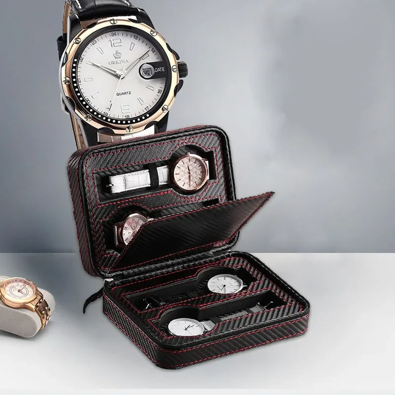 Accessories Travel Jewelry Box - Przenośne pudełko do przechowywania zegarków z