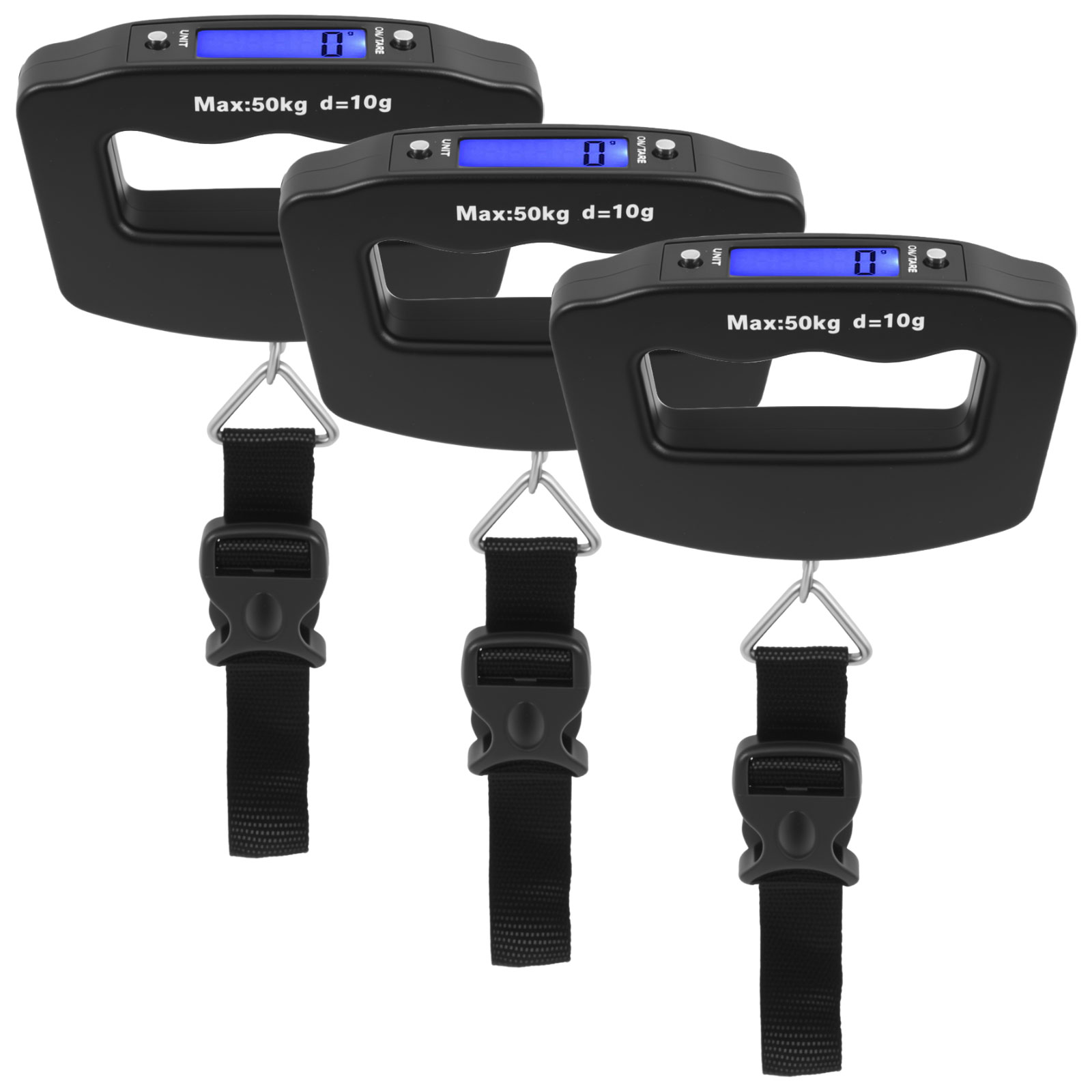 Luggage Scale Hanging - Cyfrowa waga bagażowa LCD, przenośna waga