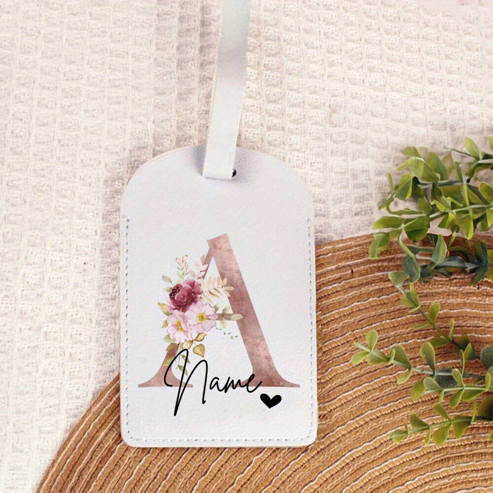 Travel Accessories International - Personalizowana zawieszka do bagażu z PU,