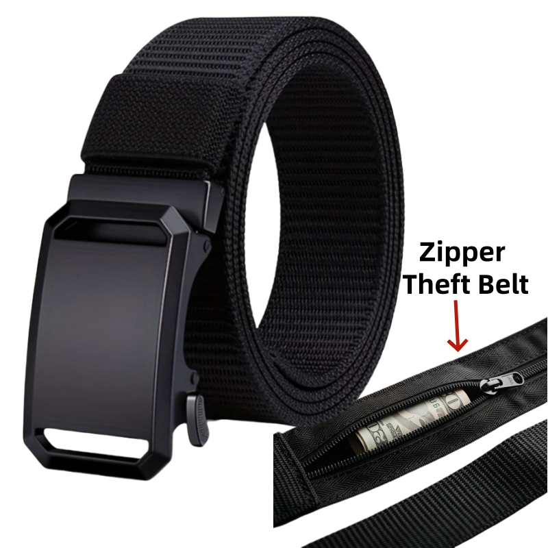 Money Belt Hidden - Nowy podróżny pasek antykradzieżowy dla mężczyzn,