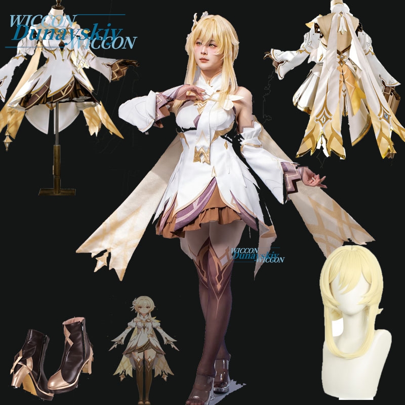 Travel Accessories Set - Genshin Impact Nowa Skórka Podróżniczki Lumine