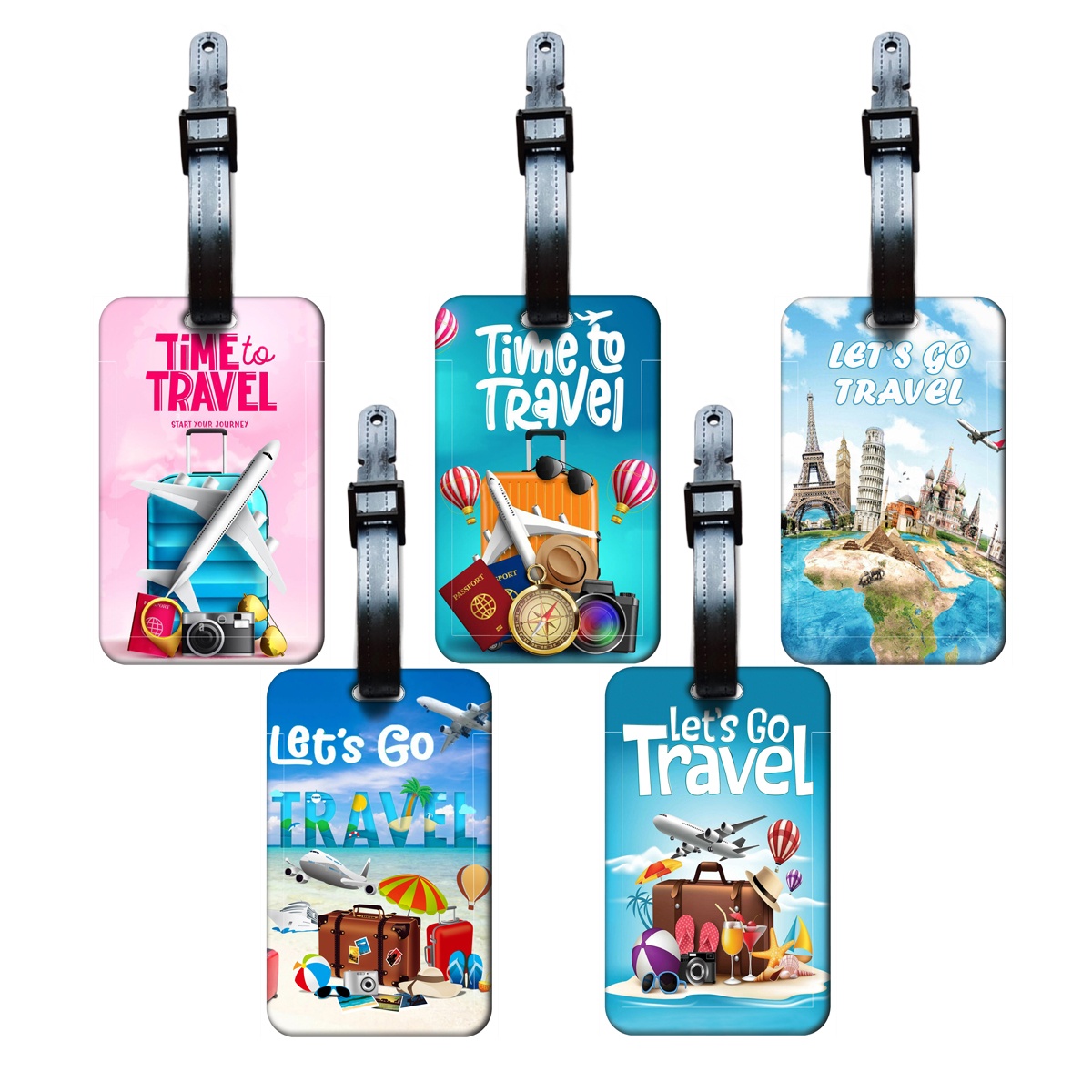 Travel Accessories International - Etykieta Bagażowa w Stylu Podróżniczym Męska
