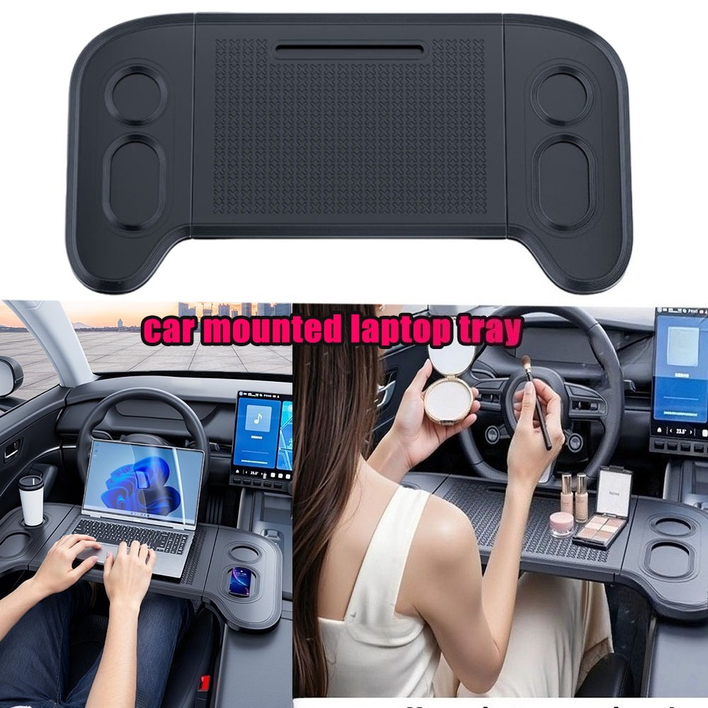 Travel Accessories In Car - Składany stolik samochodowy na laptopa, tacka