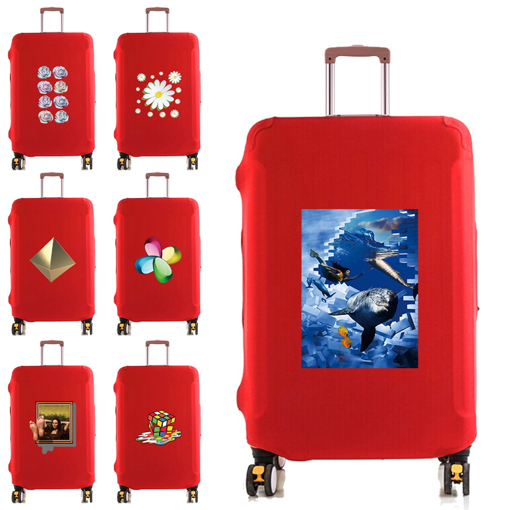Travel Accessories To 3D Print - Ochraniacz na walizkę, elastyczny pokrowiec przeciwkurzowy