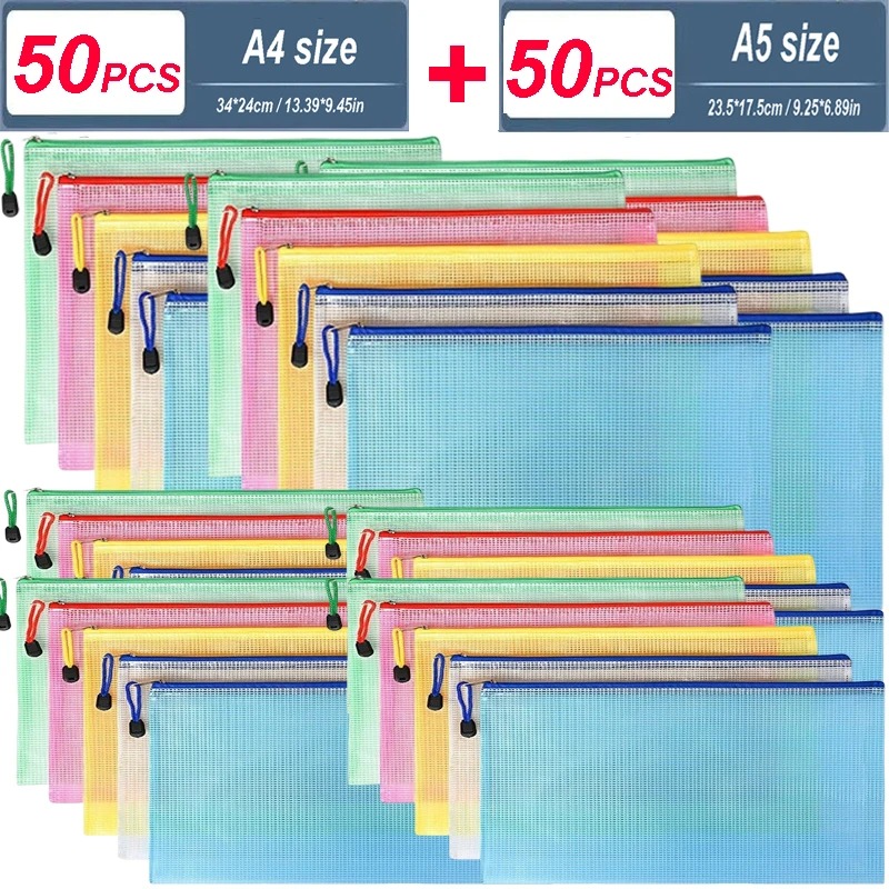 Reusable Zip Bag - 5/20/50/100 szt. Torba do przechowywania artykułów