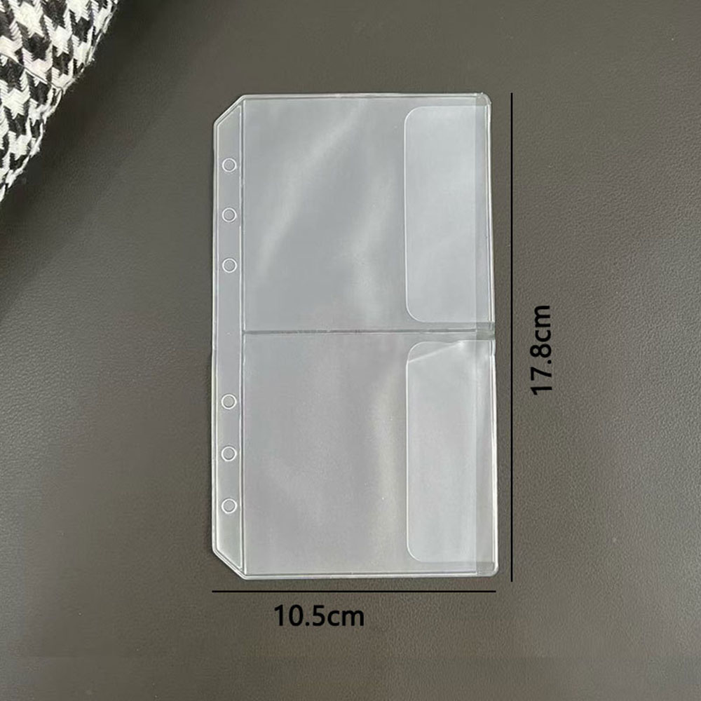 Reusable Zip Bag - 10 szt. przezroczystych kieszeni z zamkiem