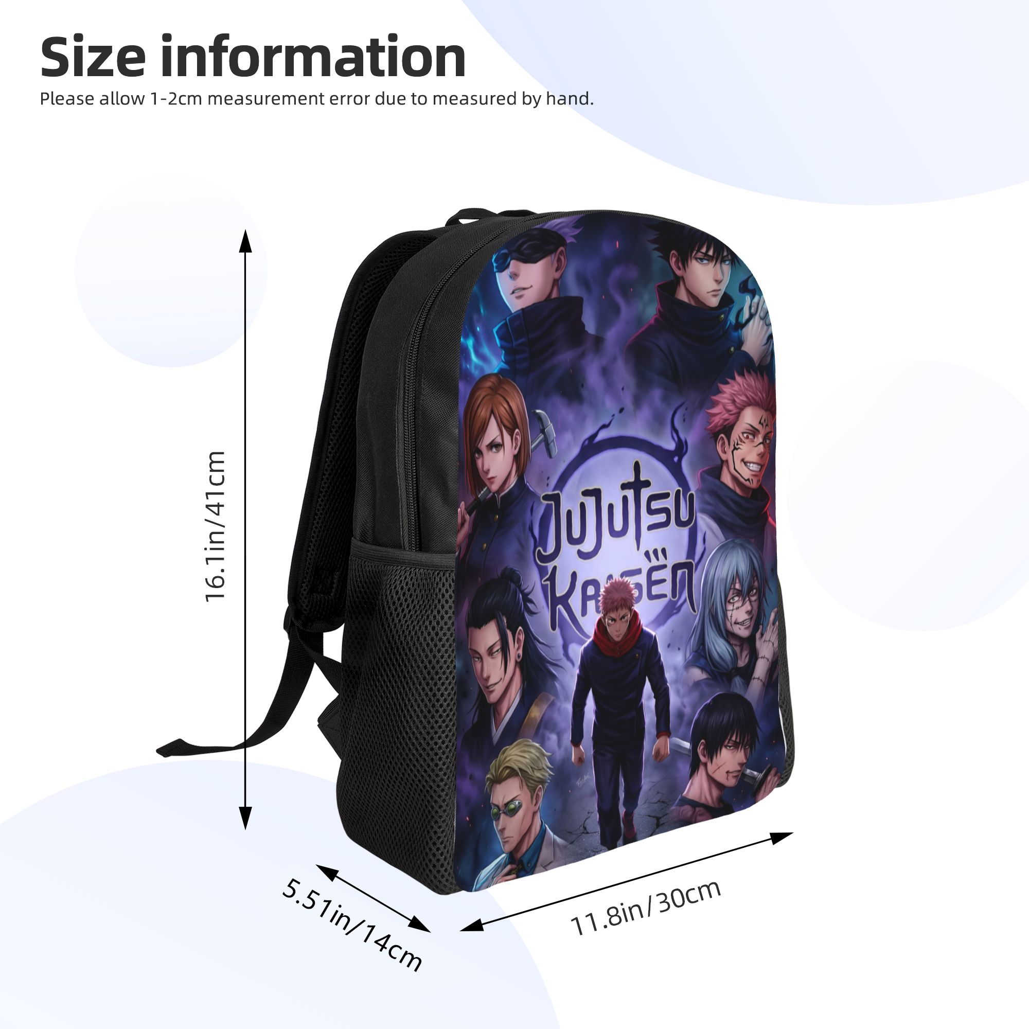 Plecak 3D z motywem J-Jujutsu  – Travel Accessories To 3D Print recenzja i cena