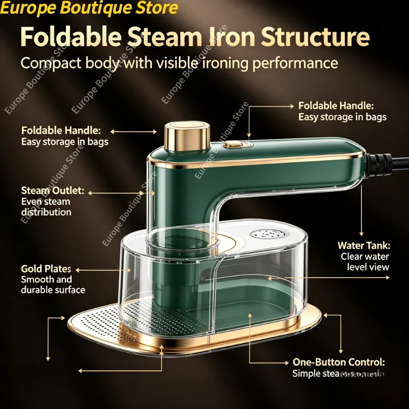 Składany ręczny parowy steamer – Portable Steamer Clothes recenzja i cena