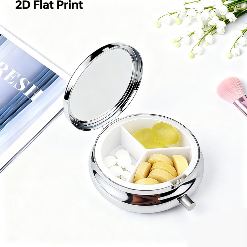 Kwadratowe metalowe pudełko z  – Accessories Travel Jewelry Box recenzja i cena
