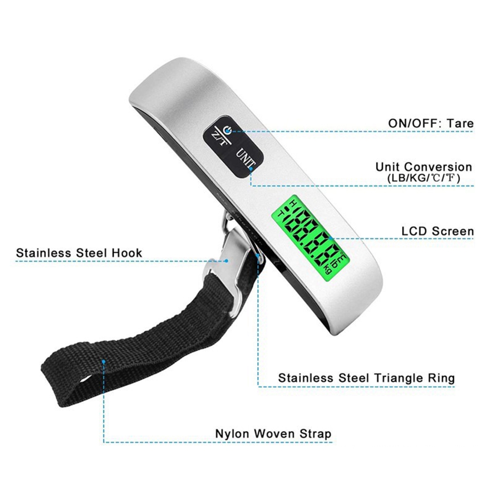 ABRT-LCD Cyfrowa waga wisząca  – Luggage Scale Hanging recenzja i cena