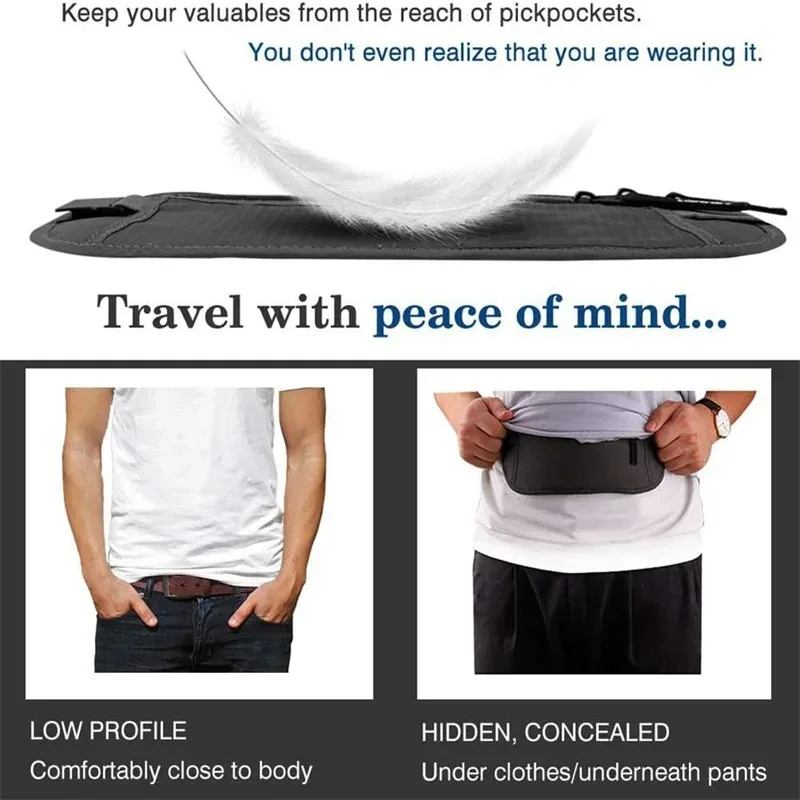Saszetka biodrowa sportowa do  – Money Belt Hidden recenzja i cena