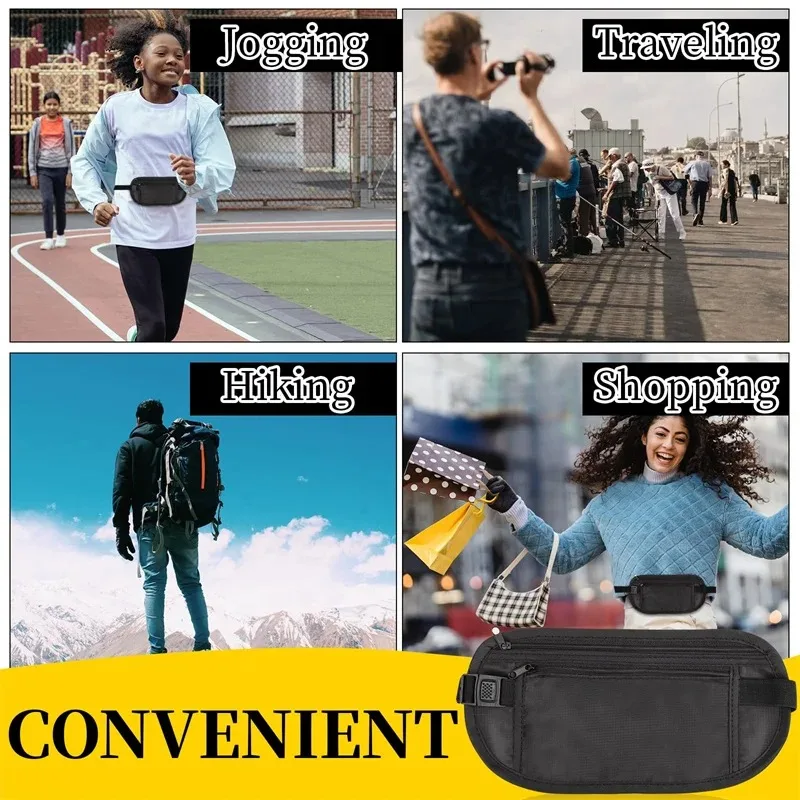 Saszetka biodrowa sportowa do  – Money Belt Hidden recenzja i cena