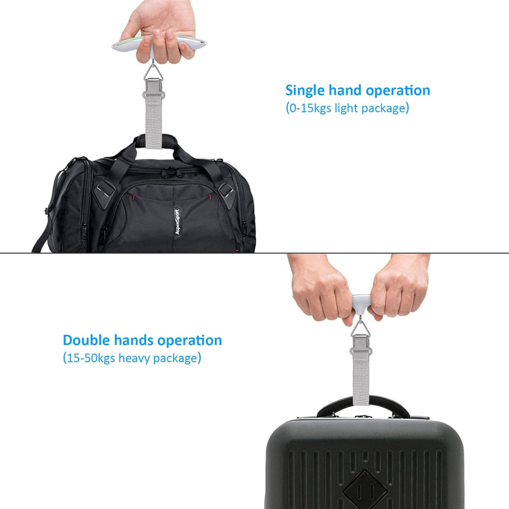 110lb/50kg przenośna waga elek – Luggage Scale Hanging recenzja i cena