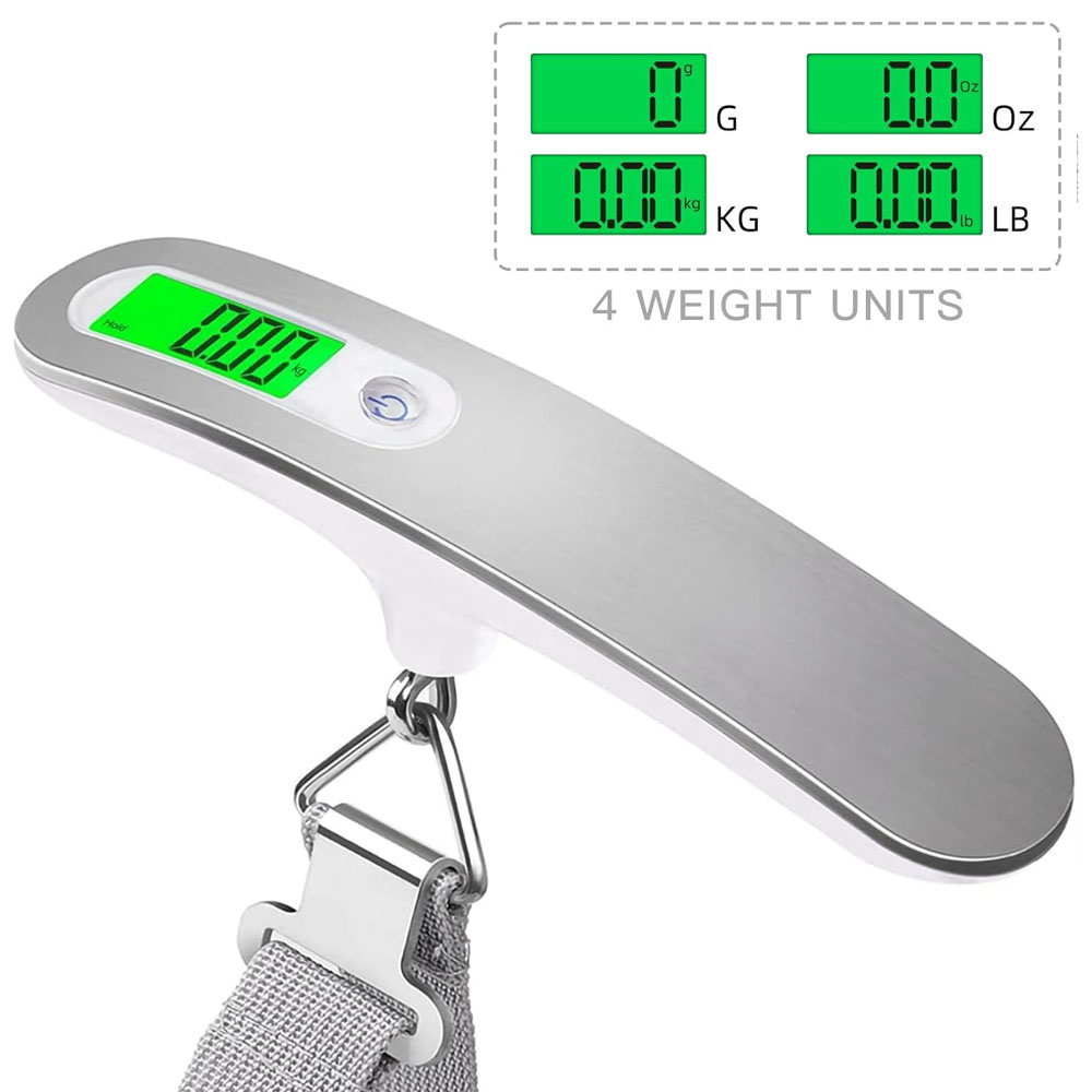 110lb/50kg przenośna waga elek – Luggage Scale Hanging recenzja i cena