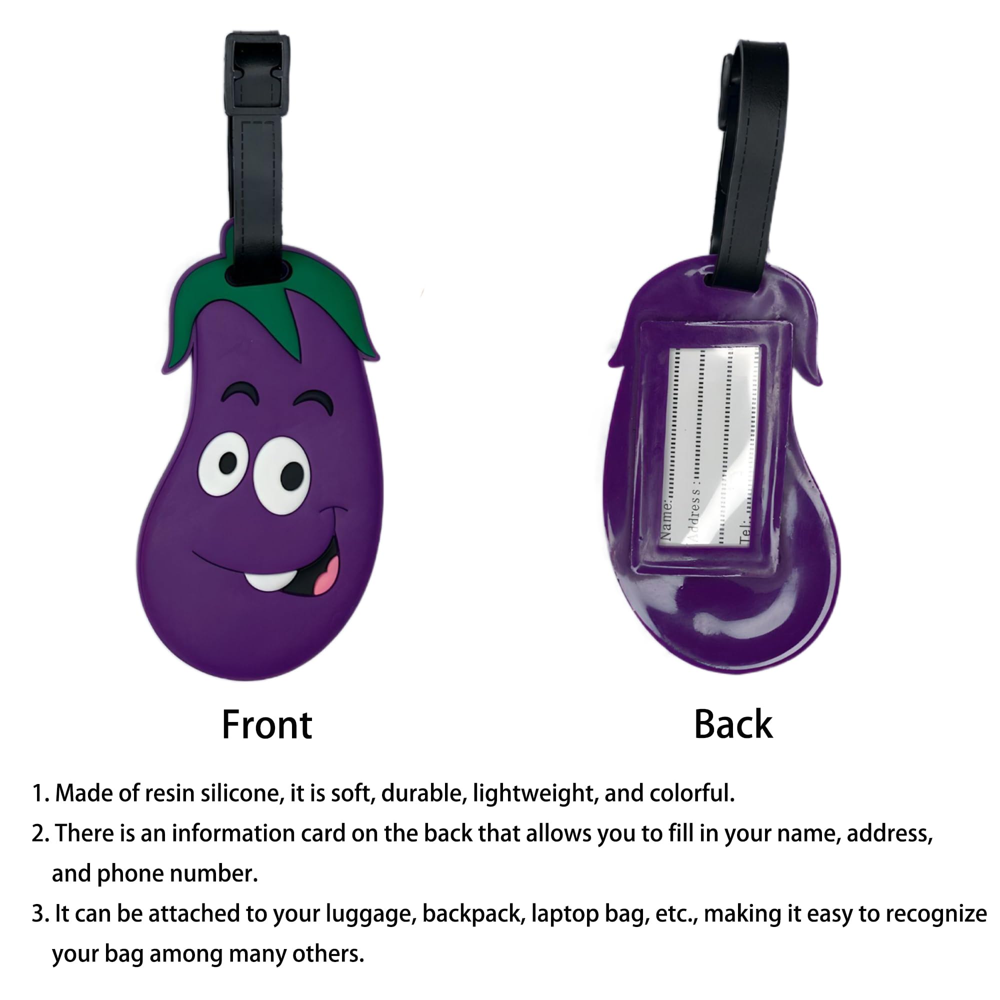 Etykieta Bagażowa Truskawka Ba – Travel Accessories International recenzja i cena