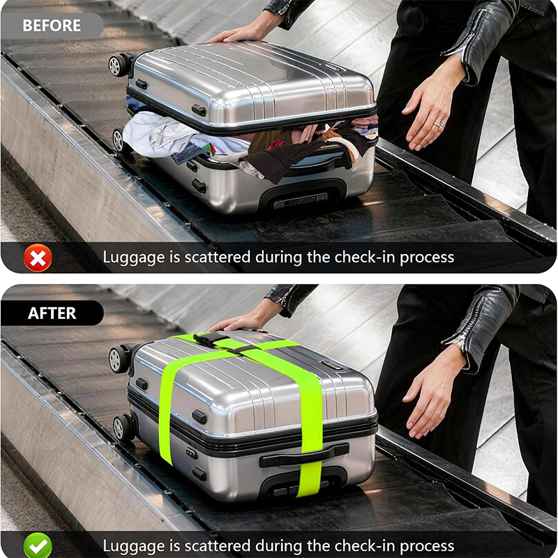 Nowe proste paski do walizki,  – Travel Accessories Luggage Straps recenzja i cena