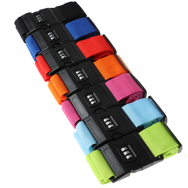 2M tęczowa blokada hasła pakow – Travel Accessories Luggage Straps recenzja i cena
