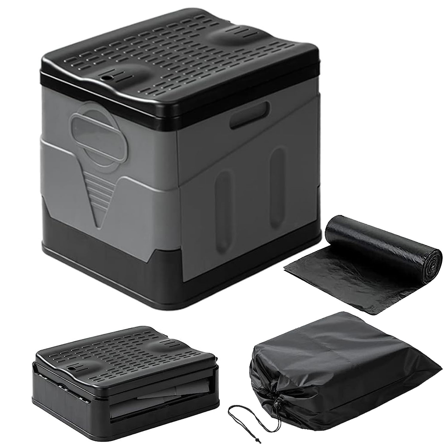 Przenośna toaleta z torbą do p – Travel Accessories In Car recenzja i cena