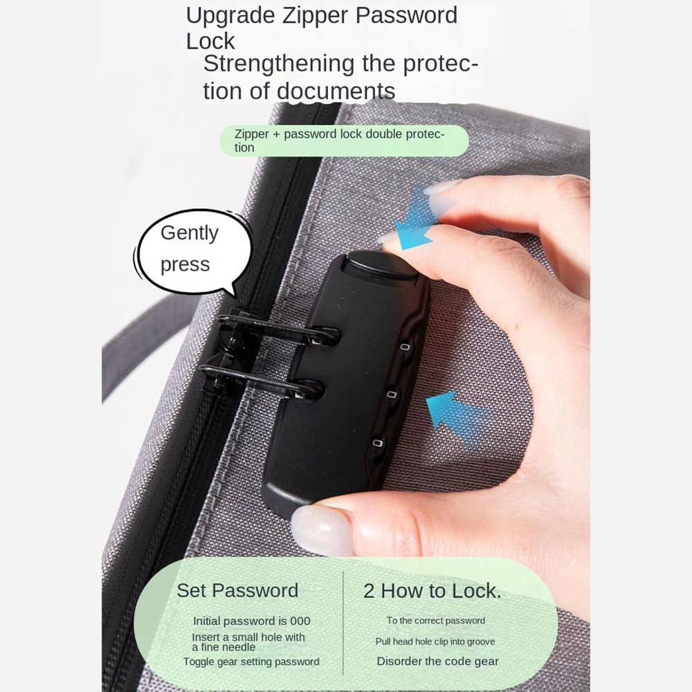 Torba z tkaniny Oxford z zamki – Reusable Zip Bag recenzja i cena