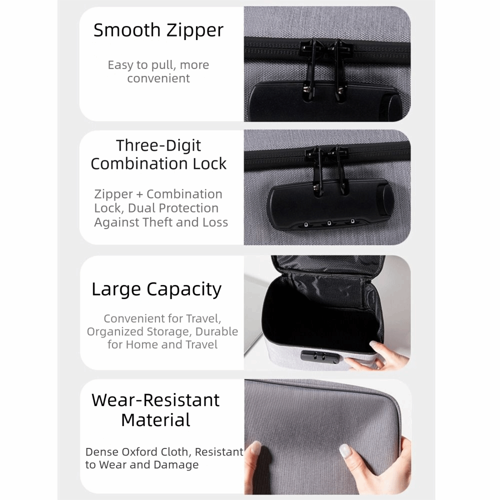 Torba z tkaniny Oxford z zamki – Reusable Zip Bag recenzja i cena