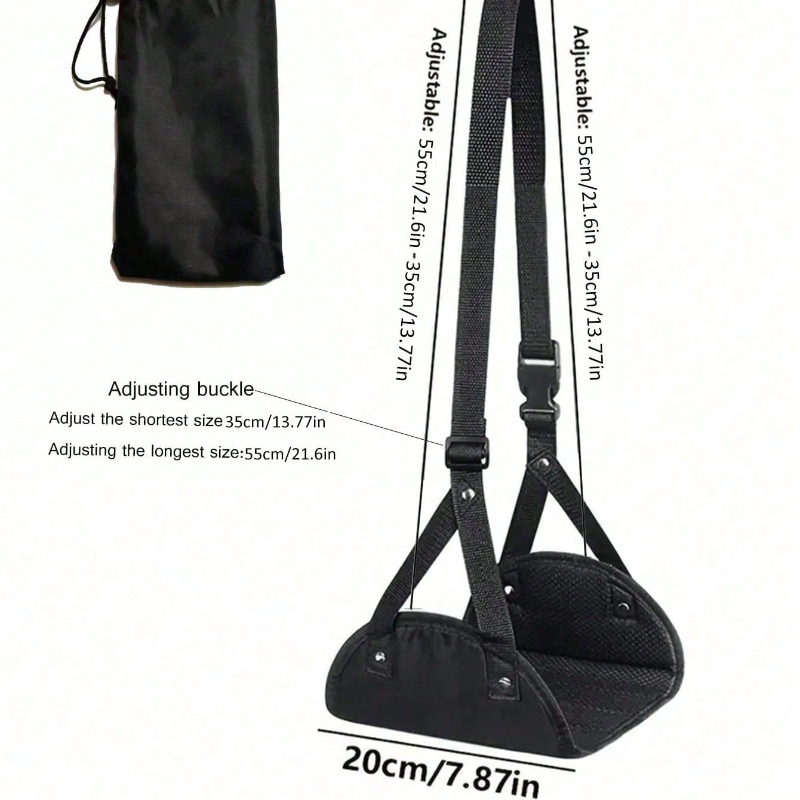 Przenośny, regulowany hamak na – Travel Accessories For Train recenzja i cena
