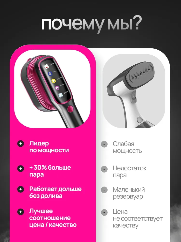 NOWY przenośny parowy steamer  – Portable Steamer Clothes recenzja i cena