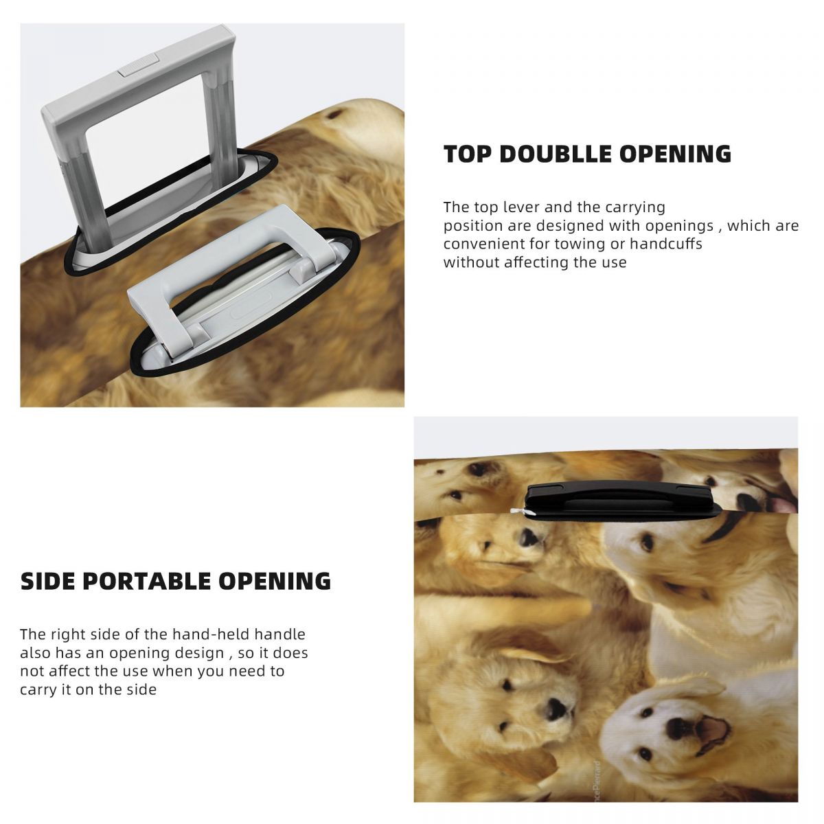 Pokrowiec na walizkę Golden Do – Travel Accessories To 3D Print recenzja i cena