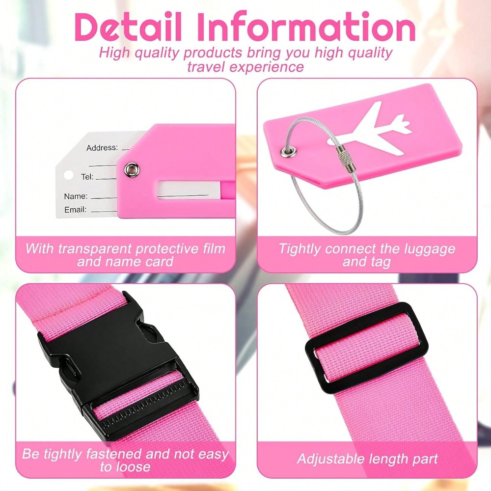Zestaw pasków do bagażu z zawi – Travel Accessories Luggage Straps recenzja i cena