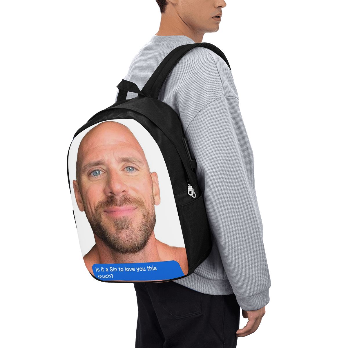 Plecak Johnny Sins z motywem f – Travel Accessories For Men recenzja i cena
