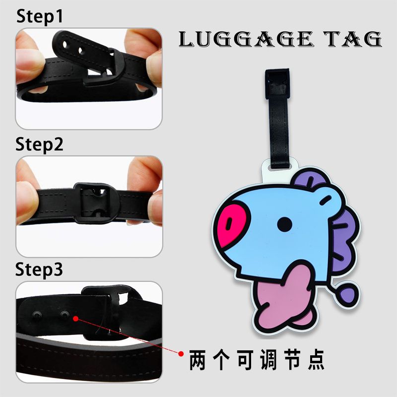 Uroczy breloczek BT21, kresków – Travel Accessories Set recenzja i cena