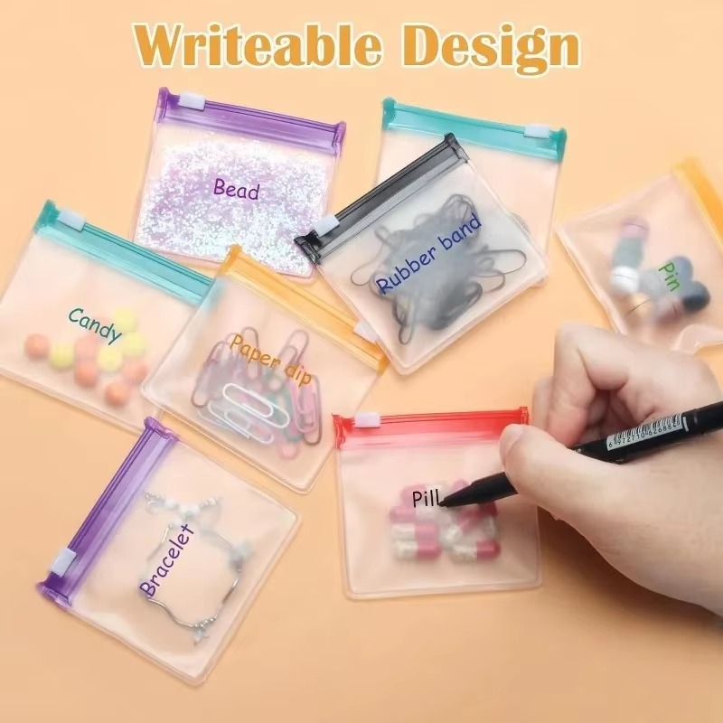 Mini kolorowe woreczki na tabl – Reusable Zip Bag recenzja i cena