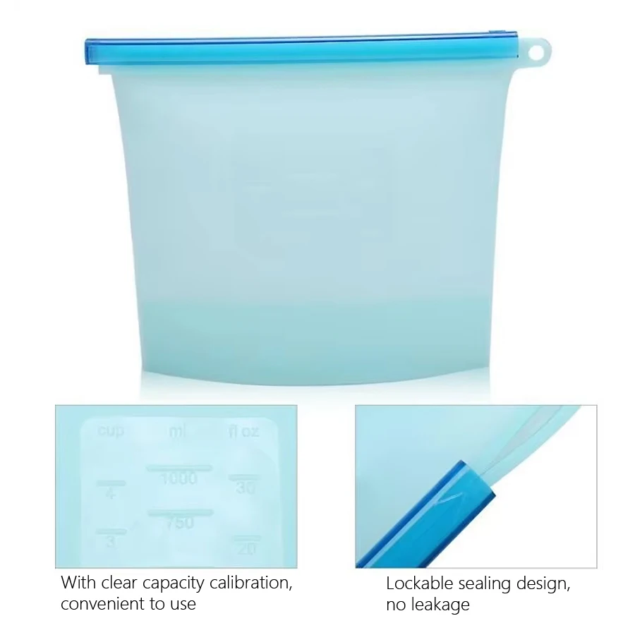 Wielorazowa silikonowa torba d – Reusable Zip Bag recenzja i cena