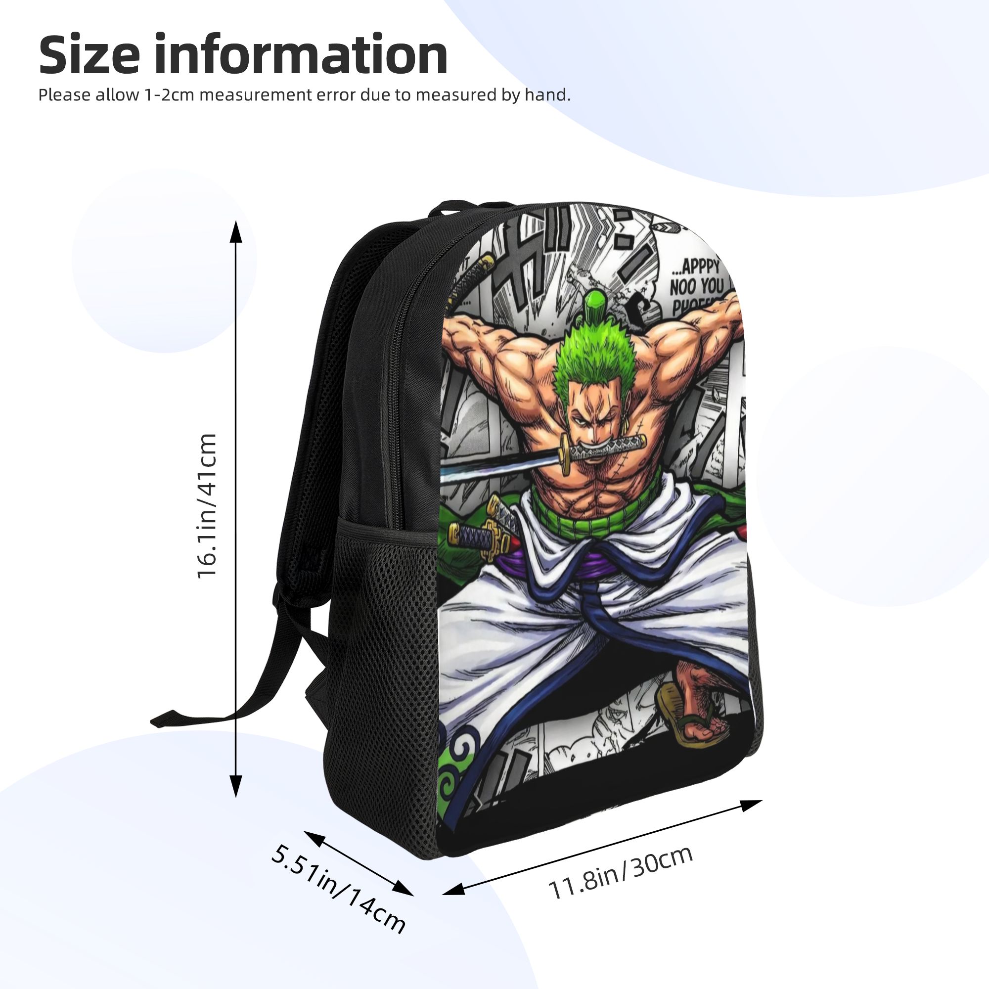 Plecak 3D z motywem Zoro z One – Travel Accessories To 3D Print recenzja i cena