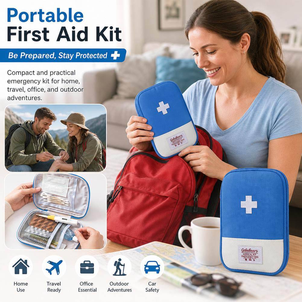 Duża, przenośna torba na aptec – Travel Accessories Set recenzja i cena