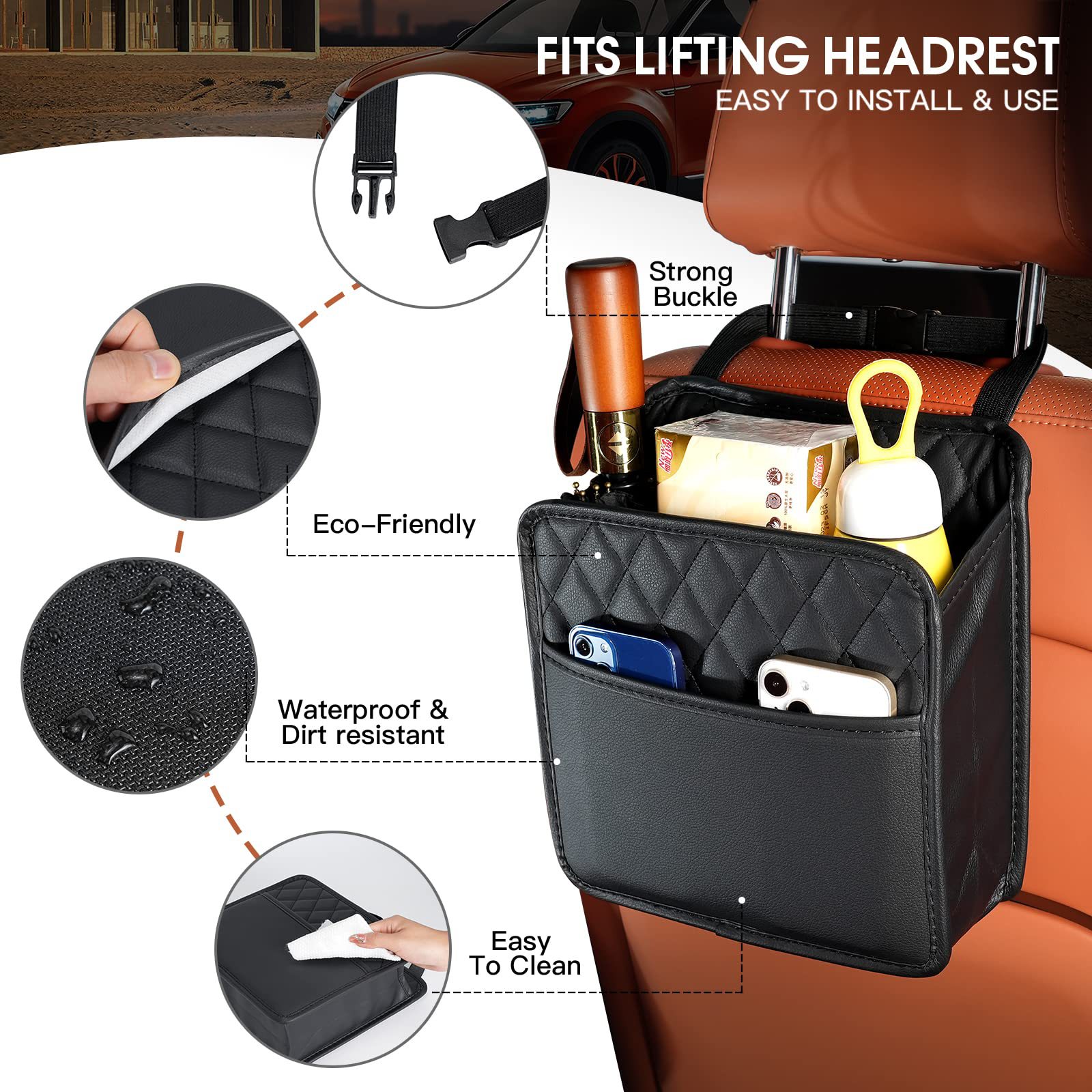 Wisząca Kieszeń do Przechowywa – Travel Accessories In Car recenzja i cena