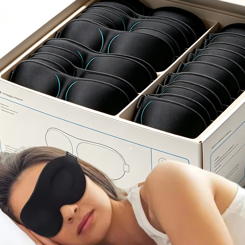Maska do spania, opaska na ocz – Eye Mask Sleep Travel recenzja i cena