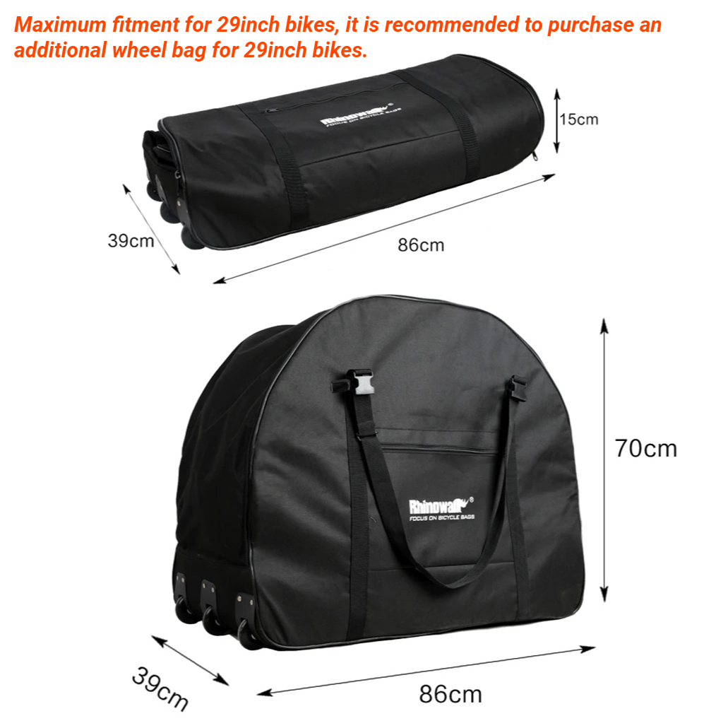Torba transportowa na rower Rh – Travel Accessories For Train recenzja i cena