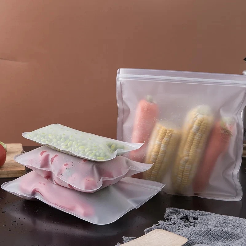1-4 szt. silikonowych torebek  – Reusable Zip Bag recenzja i cena