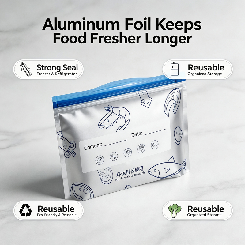 ​ Wielorazowe aluminiowe worki – Reusable Zip Bag recenzja i cena