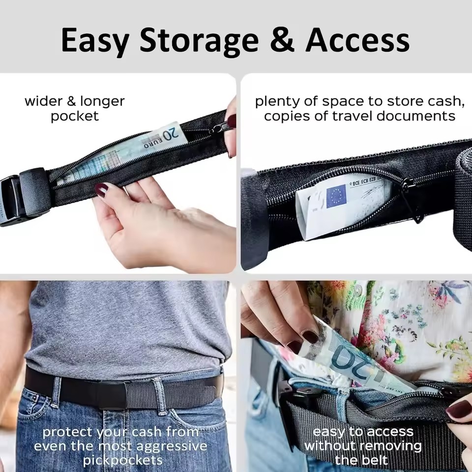 Nowy podróżny pasek antykradzi – Money Belt Hidden recenzja i cena