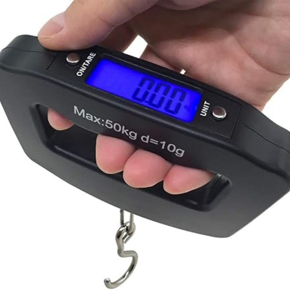 Waga do bagażu 50 kg 10 g, cyf – Luggage Scale Hanging recenzja i cena