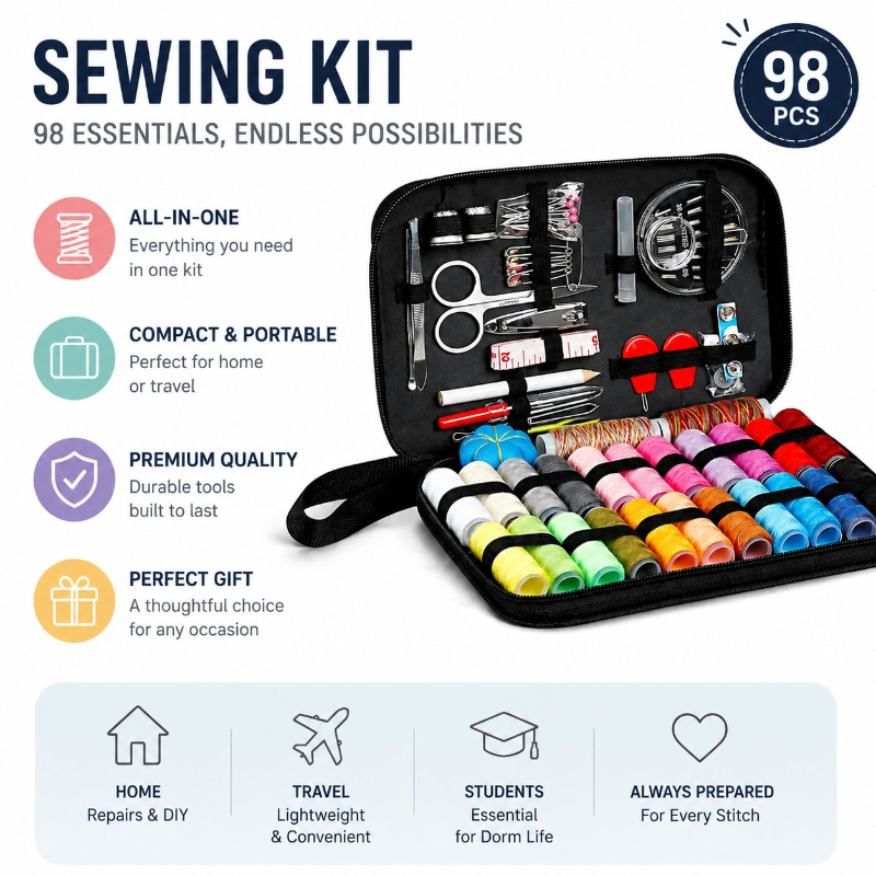 Zestaw narzędzi do szycia 68/9 – Travel Accessories Set recenzja i cena
